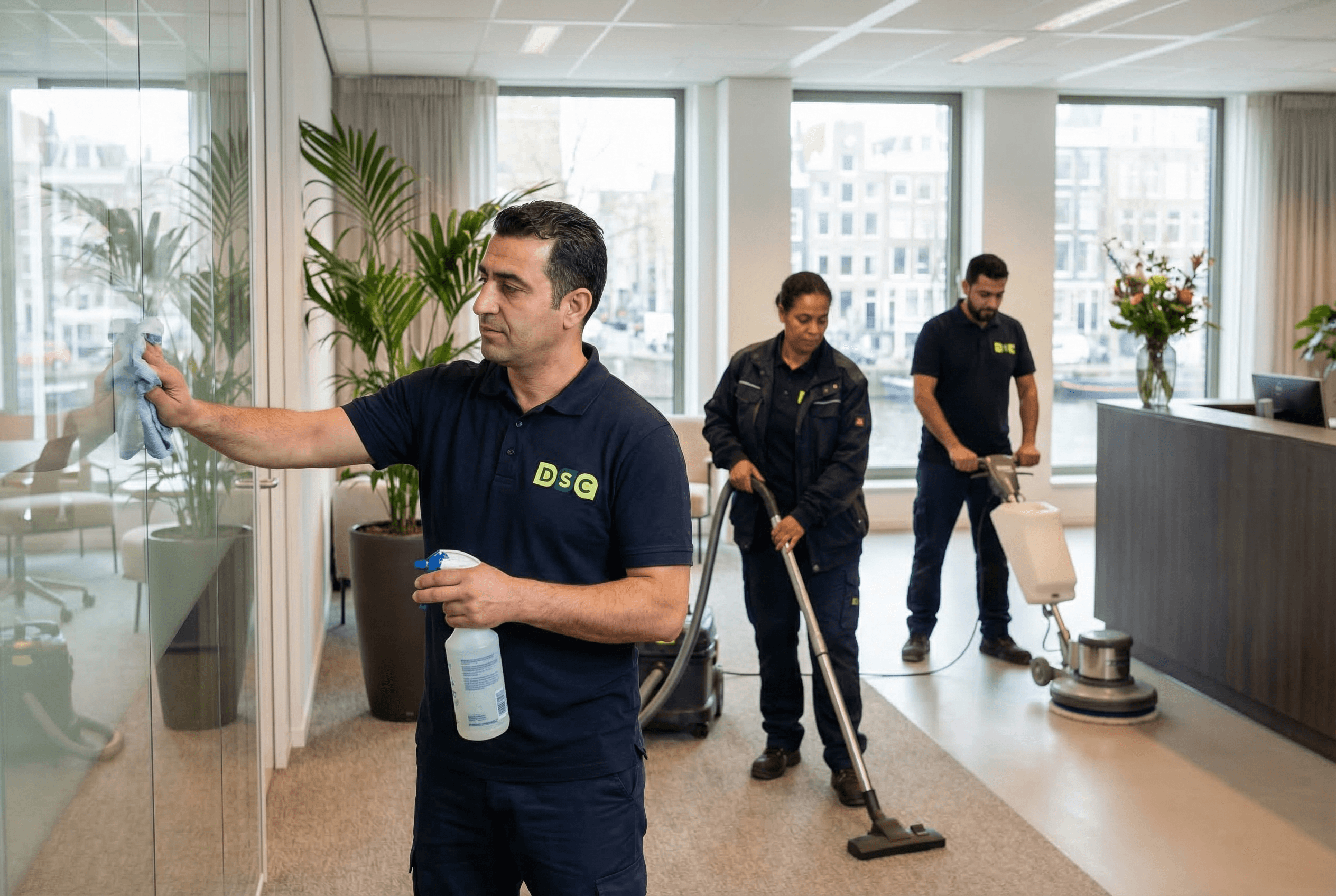 DSC Facility aan het werk